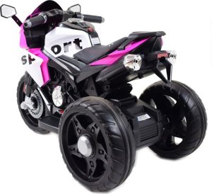Import SUPER-TOYS MEGA MOTOR 3 KOŁOWY SPORT, DWA SILNIKI , MIĘKKIE KOŁA, MIĘKKIE SIEDZENIE, GAZ W MANETCE/FB6886 14