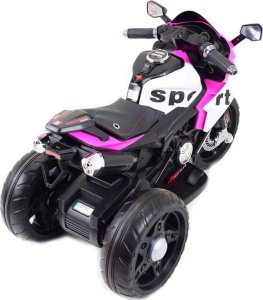 Import SUPER-TOYS MEGA MOTOR 3 KOŁOWY SPORT, DWA SILNIKI , MIĘKKIE KOŁA, MIĘKKIE SIEDZENIE, GAZ W MANETCE/FB6886 15
