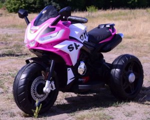 Import SUPER-TOYS MEGA MOTOR 3 KOŁOWY SPORT, DWA SILNIKI , MIĘKKIE KOŁA, MIĘKKIE SIEDZENIE, GAZ W MANETCE/FB6886 3