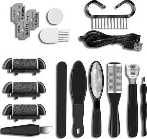 Aptel Elektryczny PUMEKS do Pięt + kompletny zestaw akcesoriów do pielęgnacji DA150 4