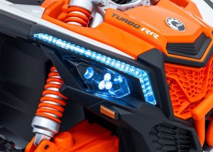 1DEA.me Pojazd Buggy Maverick Turbo Can-am RR Pomarańczowy 16