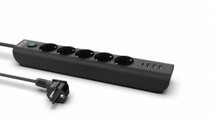 Inca INCA listwa zasilająca IPW-44TU 5-gniazdowa 3xUSB-A+1xUSB-C 1,5m 3