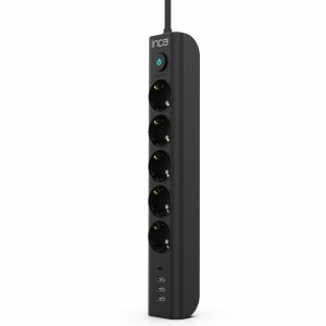 Inca INCA listwa zasilająca IPW-44TU 5-gniazdowa 3xUSB-A+1xUSB-C 1,5m 5