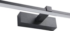 Kinkiet Aptel KINKIET łazienkowy LED do montażu nad lustrem 40cm czarny ZD121 2