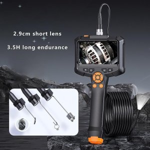 PROFESJONALNY ENDOSKOP POJEDYŃCZA KAMERA INSPEKCYJNA 5M 2