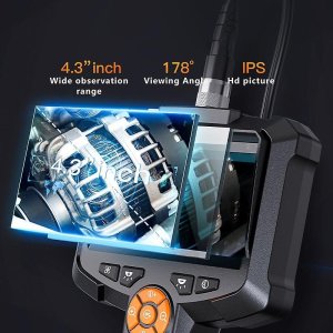 PROFESJONALNY ENDOSKOP POJEDYŃCZA KAMERA INSPEKCYJNA 5M 3