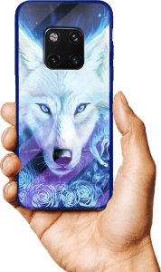 mójworld ETUI SZKLANE OBUDOWA DO HUAWEI MATE 20 PRO WZORY 1