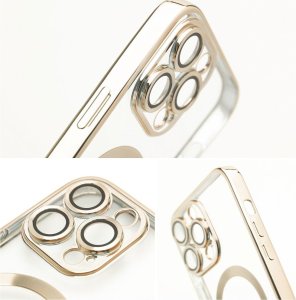 OEM Futerał ELECTRO MAG COVER kompatybilny z MagSafe do IPHONE 14 Pro Max złoty 6