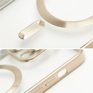OEM Futerał ELECTRO MAG COVER kompatybilny z MagSafe do IPHONE 14 Pro Max złoty 7