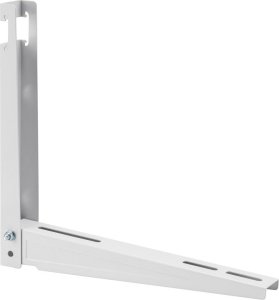 InLine ® Bracket for split air conditioner outdoor unit or heat pump, wall bracket, white 3