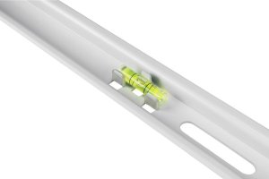 InLine ® Bracket for split air conditioner outdoor unit or heat pump, wall bracket, white 5