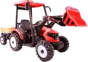 Import SUPER-TOYS OLBRZYMI TRAKTOR NA AKUMULATOR Z PRZYCZEPĄ 24 V, 400W, PILOT/JS-3158B-24V 1