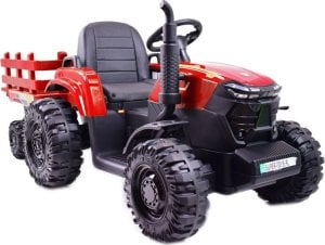 Import SUPER-TOYS MEGA TRAKTOR AGRICULTURE Z PRZYCZEPĄ 2X200, 24V, SZYBKI SUPER JAKOSĆ/JC000B 1