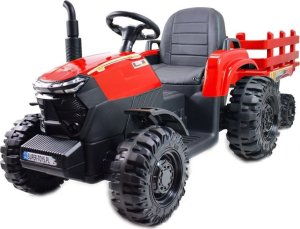 Import SUPER-TOYS MEGA TRAKTOR AGRICULTURE Z PRZYCZEPĄ 2X200, 24V, SZYBKI SUPER JAKOSĆ/JC000B 3