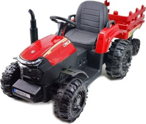 Import SUPER-TOYS MEGA TRAKTOR AGRICULTURE Z PRZYCZEPĄ 2X200, 24V, SZYBKI SUPER JAKOSĆ/JC000B 4