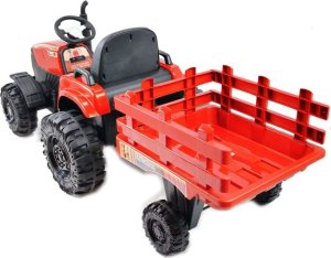 Import SUPER-TOYS MEGA TRAKTOR AGRICULTURE Z PRZYCZEPĄ 2X200, 24V, SZYBKI SUPER JAKOSĆ/JC000B 5