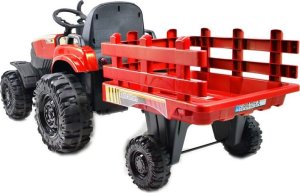 Import SUPER-TOYS MEGA TRAKTOR AGRICULTURE Z PRZYCZEPĄ 2X200, 24V, SZYBKI SUPER JAKOSĆ/JC000B 6