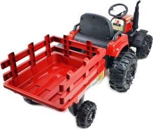 Import SUPER-TOYS MEGA TRAKTOR AGRICULTURE Z PRZYCZEPĄ 2X200, 24V, SZYBKI SUPER JAKOSĆ/JC000B 7