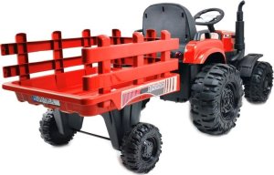 Import SUPER-TOYS MEGA TRAKTOR AGRICULTURE Z PRZYCZEPĄ 2X200, 24V, SZYBKI SUPER JAKOSĆ/JC000B 8