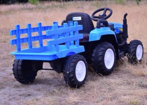 Import SUPER-TOYS DUŻY TRAKTOR NA AKUMULATOR NEW HOLLAND 2 SILNIKI, PILOT/A009-B 15
