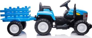 Import SUPER-TOYS DUŻY TRAKTOR NA AKUMULATOR NEW HOLLAND 2 SILNIKI, PILOT/A009-B 2