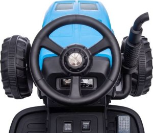 Import SUPER-TOYS DUŻY TRAKTOR NA AKUMULATOR NEW HOLLAND 2 SILNIKI, PILOT/A009-B 23