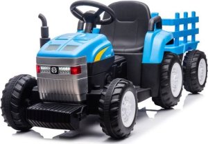 Import SUPER-TOYS DUŻY TRAKTOR NA AKUMULATOR NEW HOLLAND 2 SILNIKI, PILOT/A009-B 8