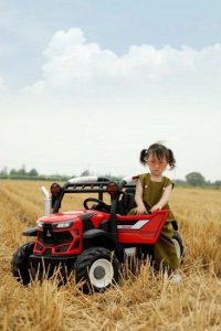 Import SUPER-TOYS TRAKTOR NA AKUMULATOR Z PILOTEM, SUPER JAKOŚĆ/HSD-6602 22