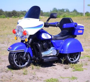 Import SUPER-TOYS MOTOR CHOPPER NA AKUMULATOR Z OPARCIEM DŹWIĘKI, DWA SILNIKI/609 6