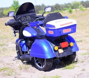 Import SUPER-TOYS MOTOR CHOPPER NA AKUMULATOR Z OPARCIEM DŹWIĘKI, DWA SILNIKI/609 9