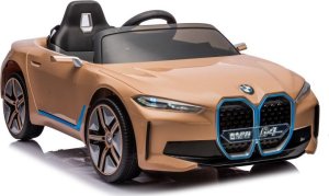 Lean Cars Auto Na Akumulator BMW I4 Złote 4x4 1