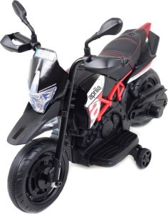 Import SUPER-TOYS ORYGINALNA PIERWSZA APRILIA DORSODURO 900 NA AKUMULATOR/A017 5