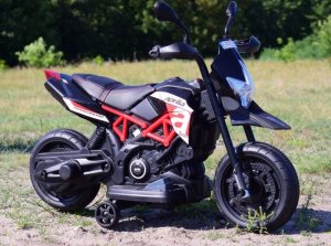 Import SUPER-TOYS ORYGINALNA PIERWSZA APRILIA DORSODURO 900 NA AKUMULATOR/A017 7