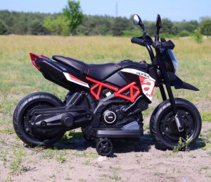 Import SUPER-TOYS ORYGINALNA PIERWSZA APRILIA DORSODURO 900 NA AKUMULATOR/A017 8
