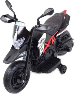 Import SUPER-TOYS ORYGINALNA PIERWSZA APRILIA DORSODURO 900 NA AKUMULATOR/A017 5