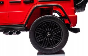 Lean Cars Auto Na Akumulator Mercedes G63 XXL Czerwony 4x4 13