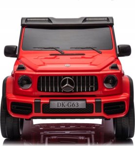 Lean Cars Auto Na Akumulator Mercedes G63 XXL Czerwony 4x4 2