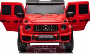 Lean Cars Auto Na Akumulator Mercedes G63 XXL Czerwony 4x4 5