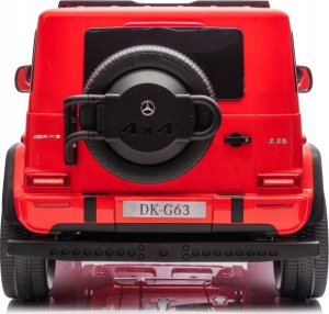 Lean Cars Auto Na Akumulator Mercedes G63 XXL Czerwony 4x4 9