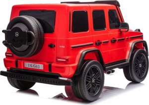 Lean Cars Auto Na Akumulator Mercedes G63 XXL Czerwony 4x4 10