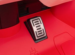 Lamborghini Samochód elektryczny dla dzieci lamborghini sian 4x100w 24v biały, dwuosobowy 21