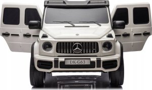 Lean Cars Auto Na Akumulator Mercedes G63 XXL Biały 4x4 2