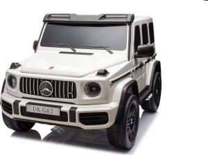 Lean Cars Auto Na Akumulator Mercedes G63 XXL Biały 4x4 4