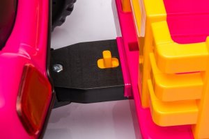 Lean Cars Traktor Na Akumulator BBH-030 Różowy 12