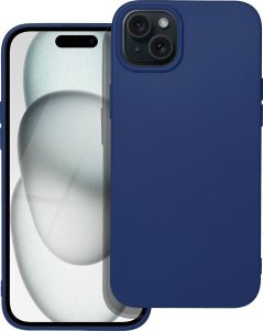 OEM Futerał SOFT do IPHONE 15 PLUS ciemny niebieski 1