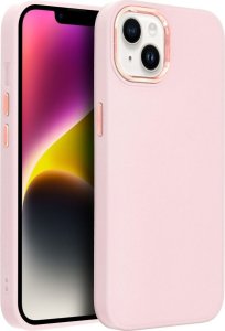 OEM Futerał FRAME do XIAOMI Mi 11 Lite 5G / Mi 11 Lite LTE ( 4G ) / Mi 11 Lite NE  pudrowy róż 4