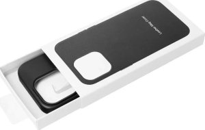 OEM Futerał LEATHER MAG COVER kompatybilny z MagSafe do IPHONE 15 Plus czarny 12