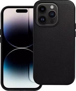 OEM Futerał LEATHER MAG COVER kompatybilny z MagSafe do IPHONE 15 Plus czarny 2