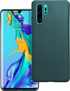 OEM Futerał MATT do HUAWEI P30 Pro ciemnozielony 12