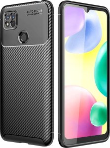 OEM Futerał CARBON PREMIUM do XIAOMI Redmi 9C czarny 1